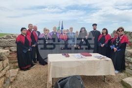 Созопол - Титла „ Доктор хонорис кауза“ за проф. дин Казимир Попконстантинов