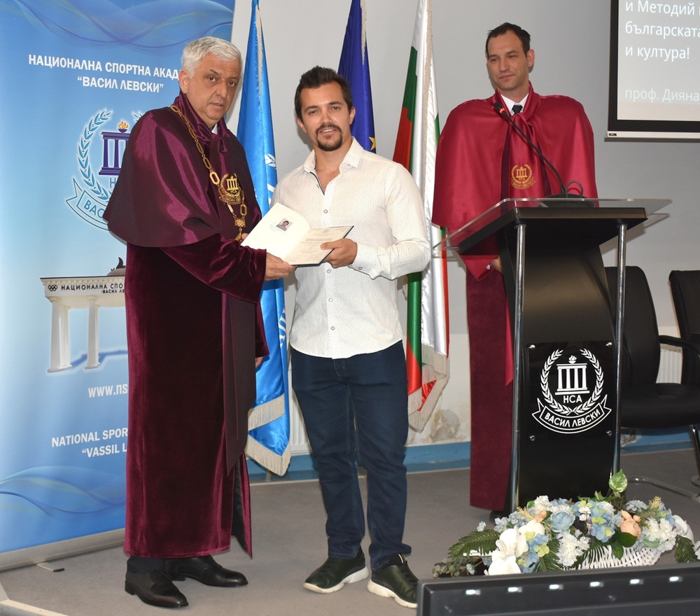 Алберт Попов, Радослав Янков, Тервел Замфиров и Владимир Зографски бяха отличени за постиженията си от НСА