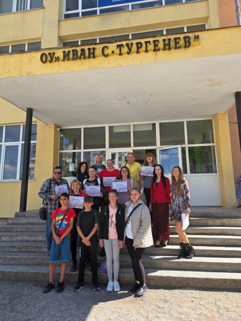ОУ „И.С.Тургенев“ споделя иновативни практики с училища – партньори