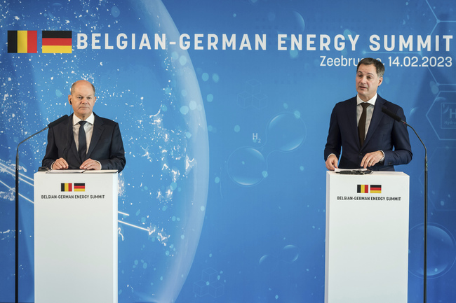 Германия и Белгия планират разширяване на газовите си връзки, каза канцлерът Шолц