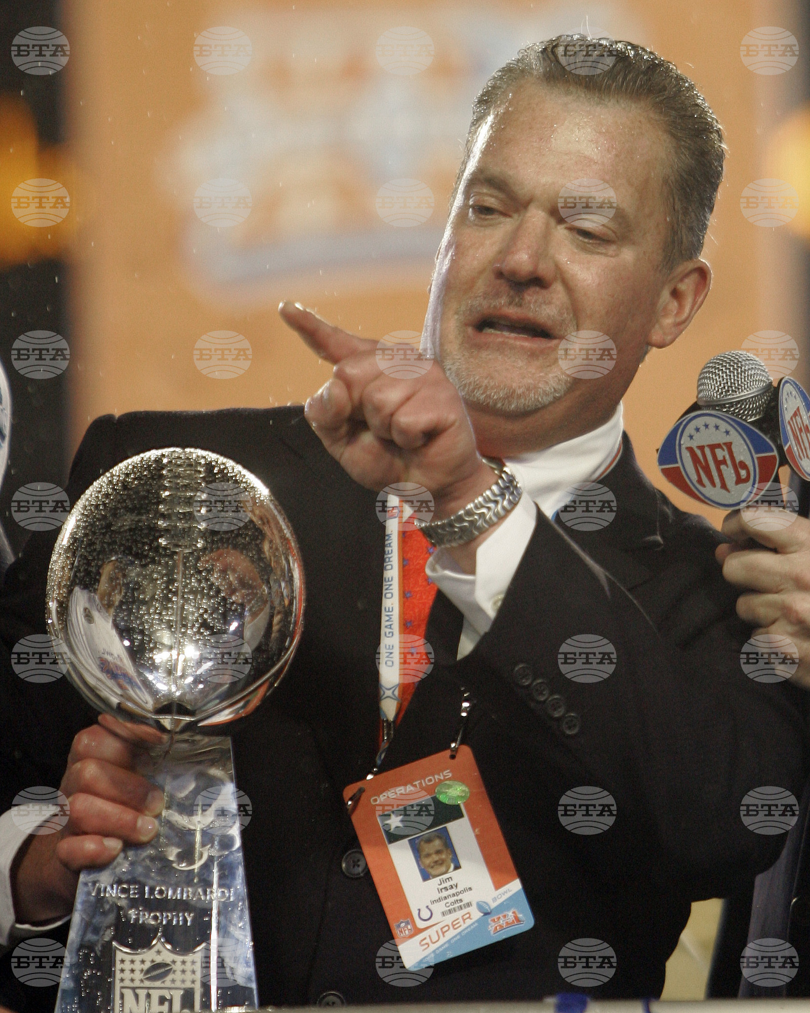Colts Irsay Obit Football