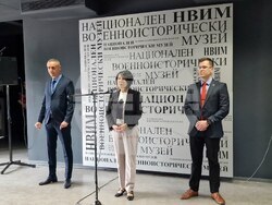 Националният военноисторически музей представи изложба на Ярослав Вешин