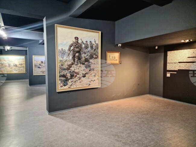 National Museum of Military History Hosts Exhibition with Paintings by Jaroslav Vesin