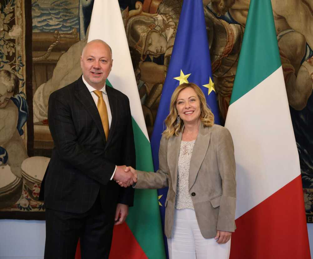 Италия - Росен Желязков - Джорджа Мелони