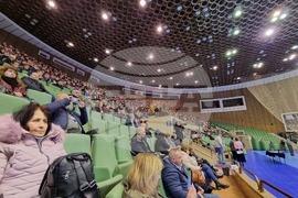 Габрово - гвардейски отряд - ученически духов оркестър - знаме - церемония