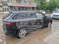 Разград - буря - дъжд