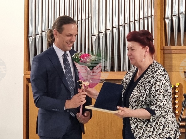 Ямбол - церемония по връчване на награди по повод 24 май