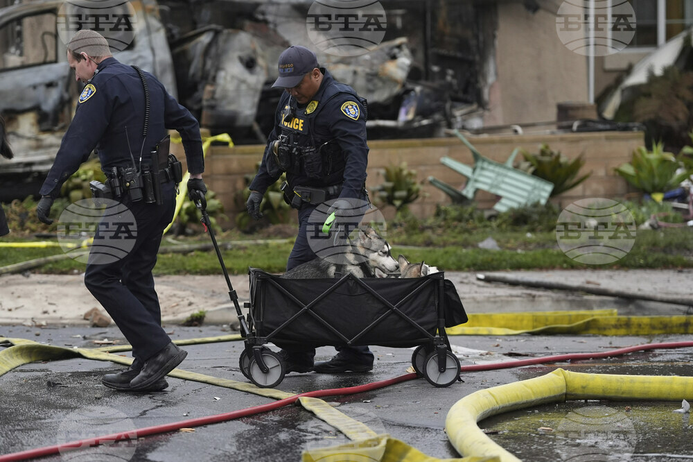 APTOPIX Plane Crash San Diego