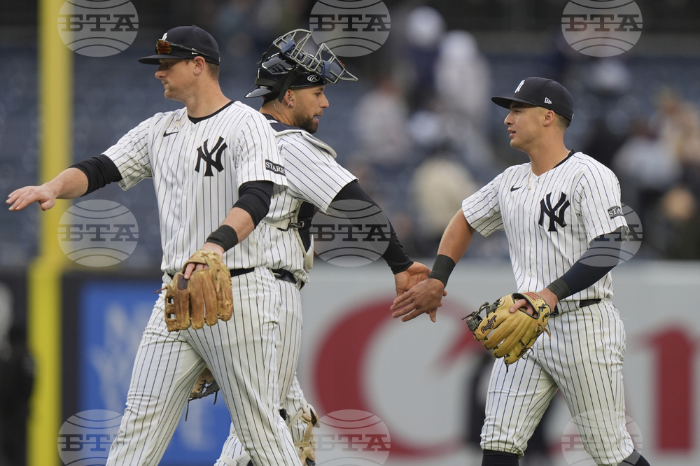 Rangers Yankees Baseball
