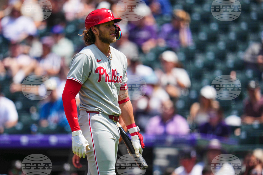 Phillies Rockies Baseball