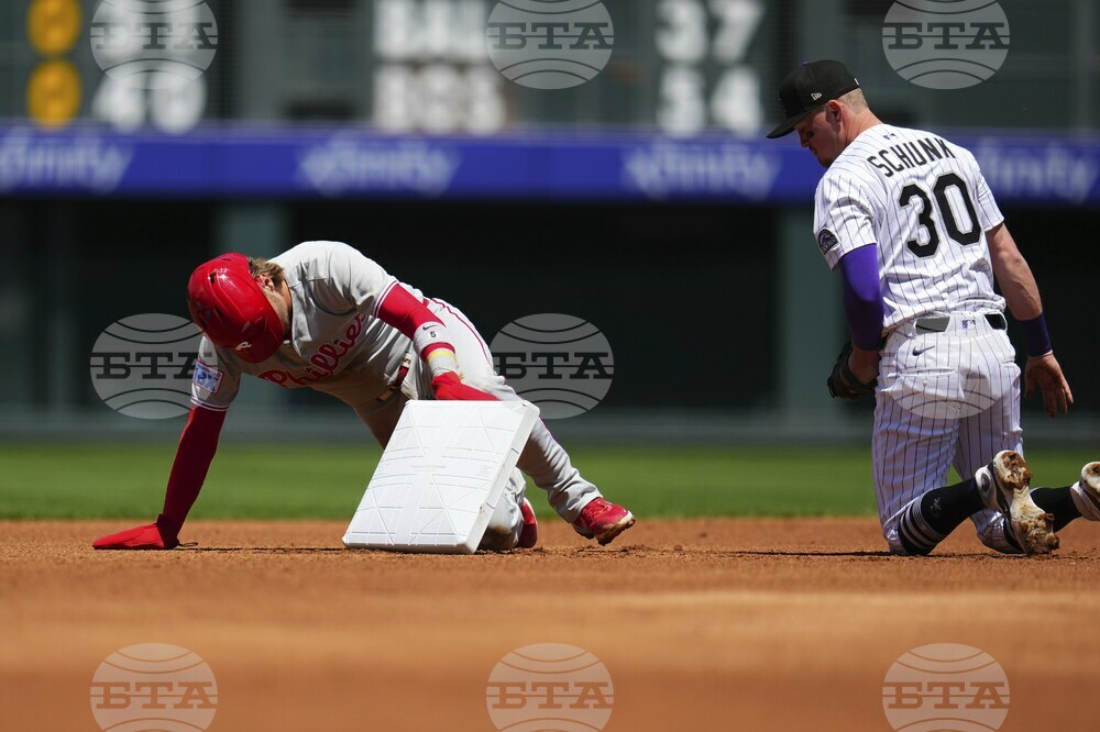 Phillies Rockies Baseball