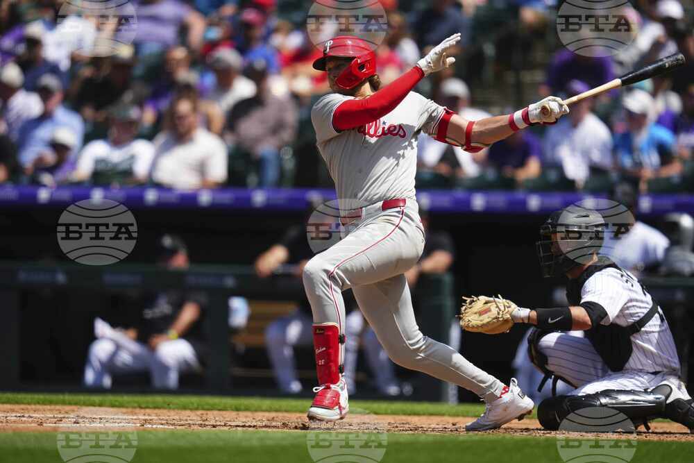 Phillies Rockies Baseball