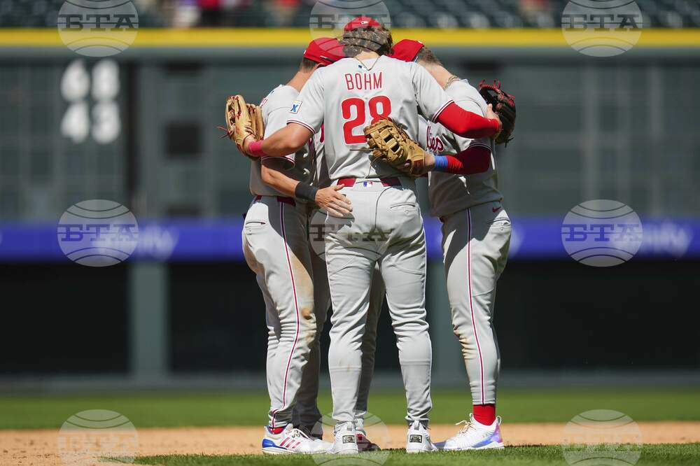 Phillies Rockies Baseball