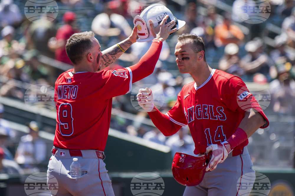 Angels Athletics Baseball