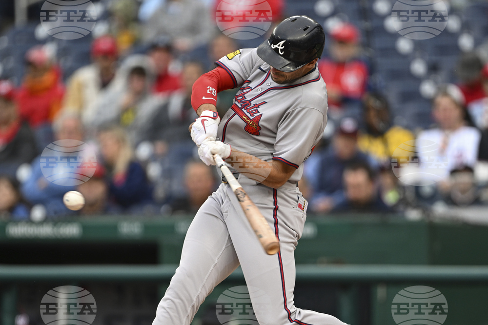 Braves Nationals Baseball