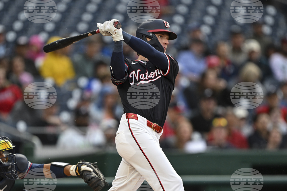 Braves Nationals Baseball