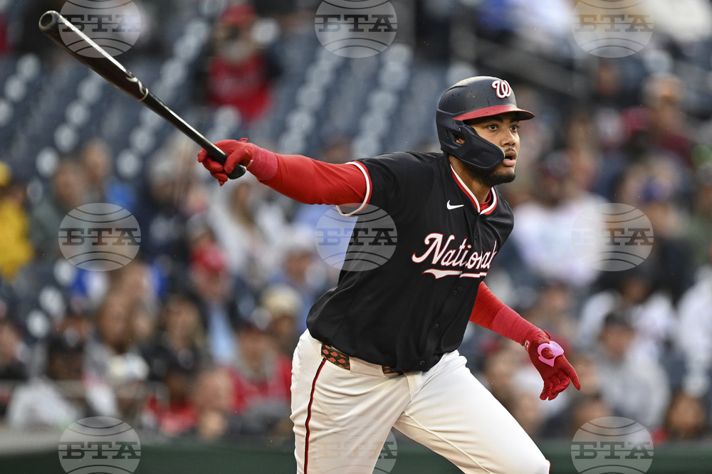 Braves Nationals Baseball