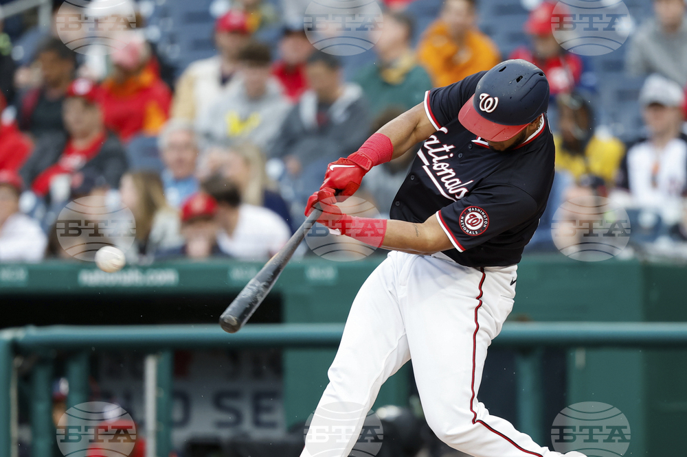 Braves Nationals Baseball