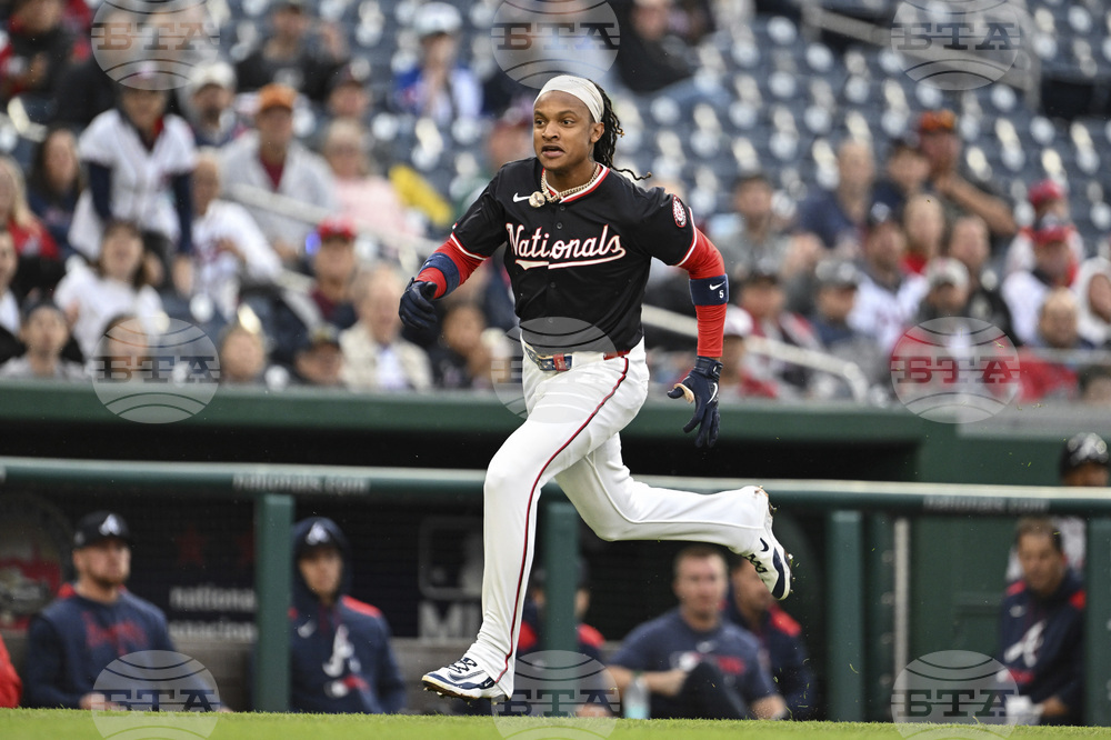 Braves Nationals Baseball