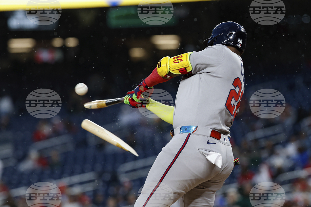 Braves Nationals Baseball