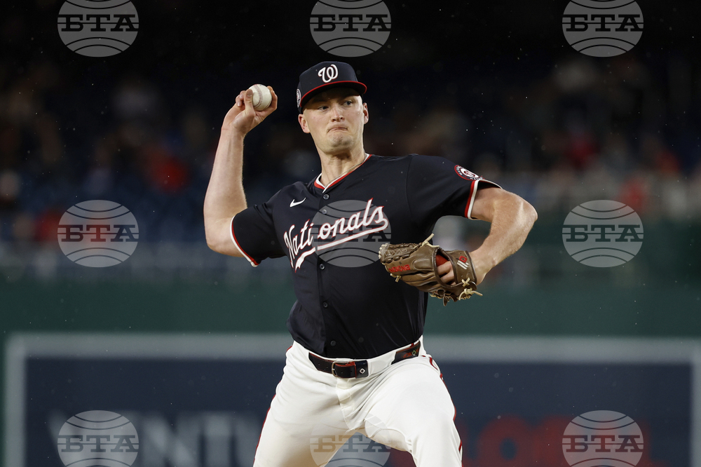 Braves Nationals Baseball