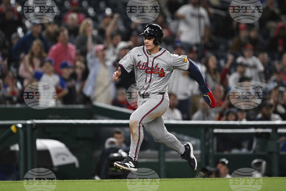 Braves Nationals Baseball