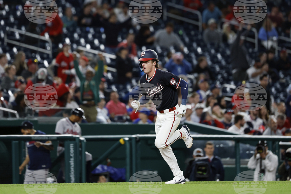 Braves Nationals Baseball