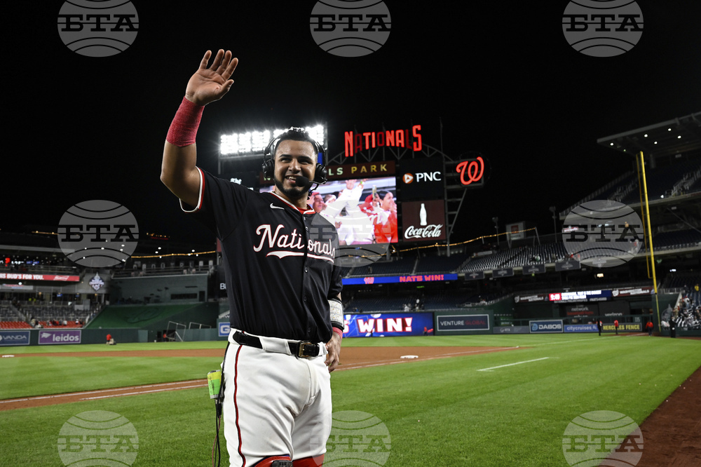 Braves Nationals Baseball