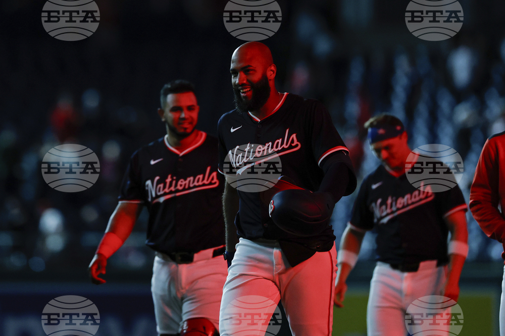 Braves Nationals Baseball