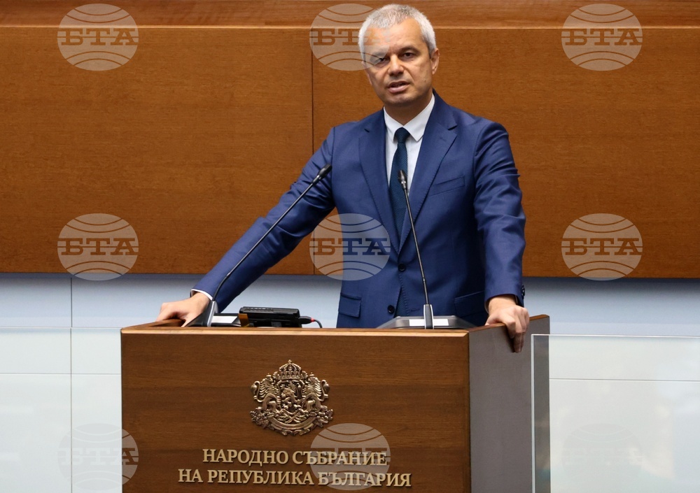 Народно събрание - заседание - Костадин Костадинов