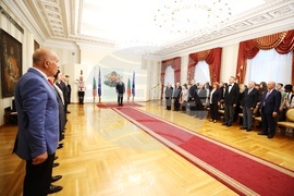 Румен Радев - дейци на културата и науката - награждаване