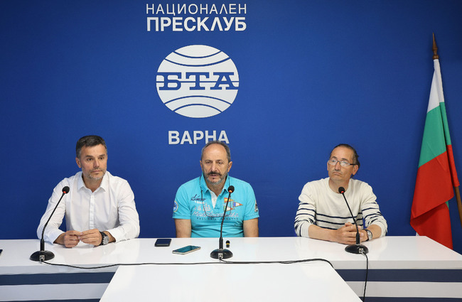 Пресконференция за регатата за килови яхти Varna Channel Cup 2025