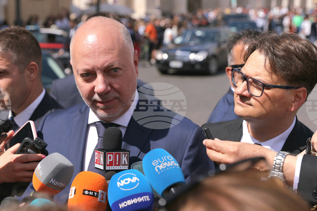 Италия - Ватикана - Росен Желязков - посещение - изявление