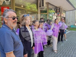 Хасково - библиотека - протест