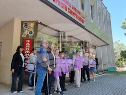 Хасково - библиотека - протест