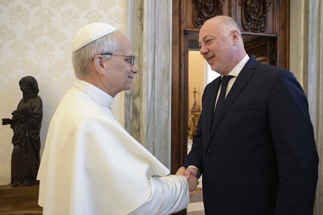 Pope Leo XIV Grants Audience to Bulgarian PM Zhelyazkov