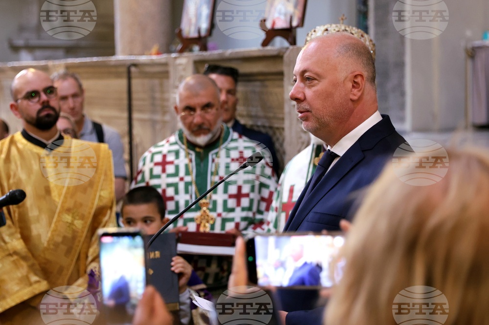 Италия - Ватикана - Росен Желязков - посещение - базиликата „Сан Клементе“ - литурия