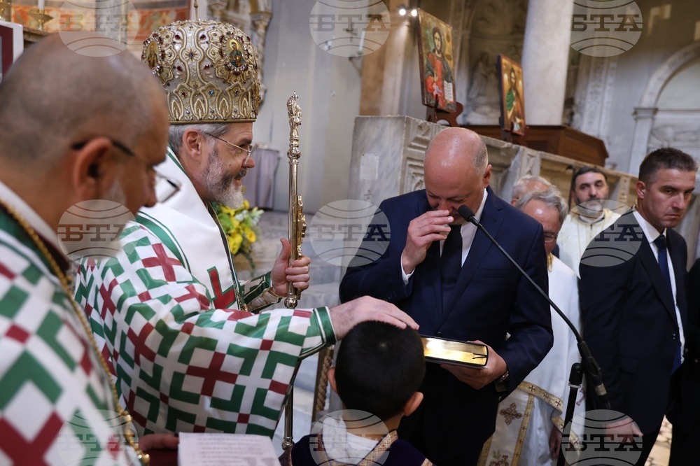 Италия - Ватикана - Росен Желязков - посещение - базиликата „Сан Клементе“ - литурия