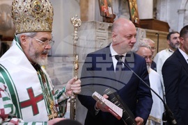 Италия - Ватикана - Росен Желязков - посещение - базиликата „Сан Клементе“ - литурия