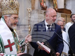 Италия - Ватикана - Росен Желязков - посещение - базиликата „Сан Клементе“ - литурия