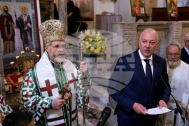 Италия - Ватикана - Росен Желязков - посещение - базиликата „Сан Клементе“ - литурия