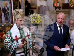 Италия - Ватикана - Росен Желязков - посещение - базиликата „Сан Клементе“ - литурия