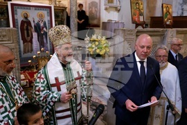 Италия - Ватикана - Росен Желязков - посещение - базиликата „Сан Клементе“ - литурия