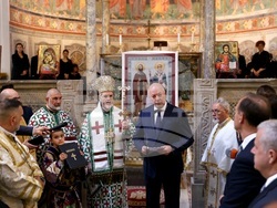 Италия - Ватикана - Росен Желязков - посещение - базиликата „Сан Клементе“ - литурия