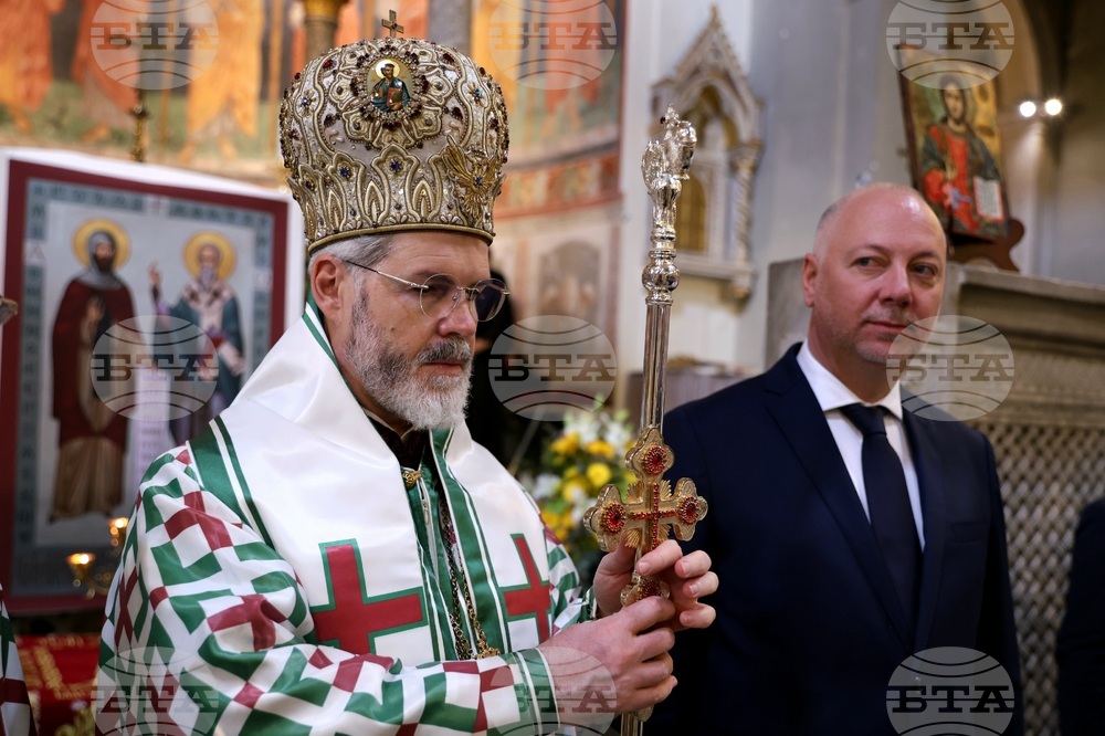 Италия - Ватикана - Росен Желязков - посещение - базиликата „Сан Клементе“ - литурия