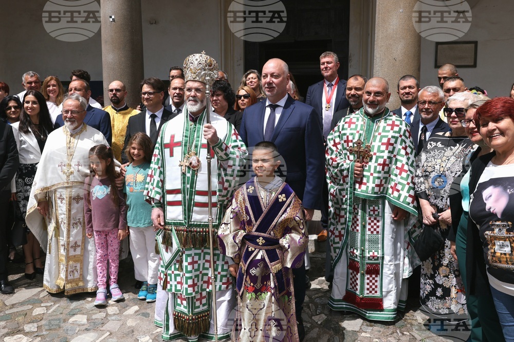 Италия - Ватикана - Росен Желязков - посещение - базиликата „Сан Клементе“ - литурия