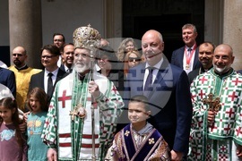 Италия - Ватикана - Росен Желязков - посещение - базиликата „Сан Клементе“ - литурия