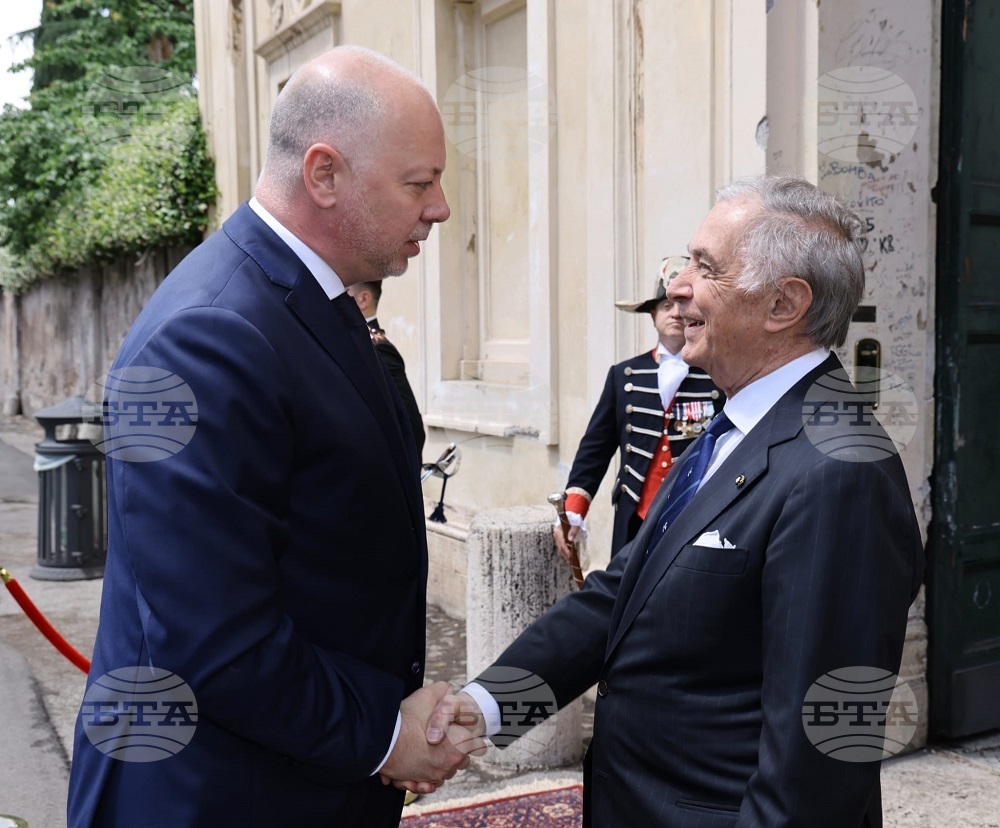 PM Zhelyazkov Meets with the Grand Chancellor of the Sovereign Military Order of Malta Riccardo Paternò di Montecupo
