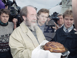 Руският писател Александър Солженицин