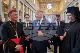Италия - Росен Желязков - посещение - базиликата „Санта Мария Маджоре“